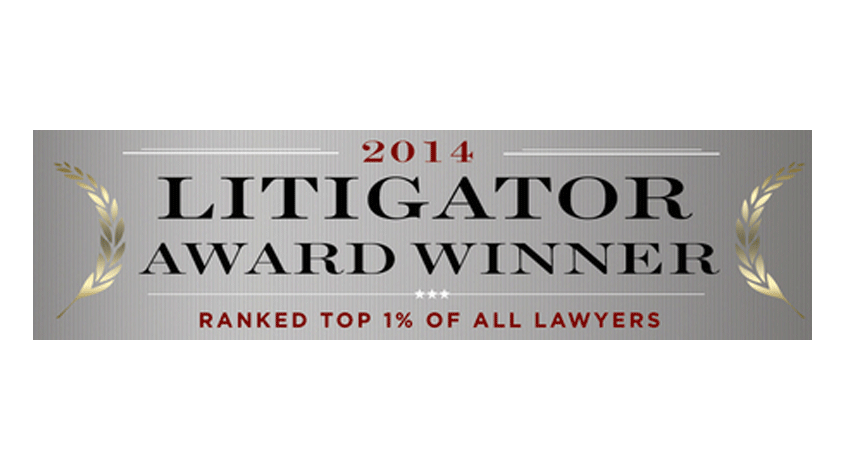 Litigator awards logo