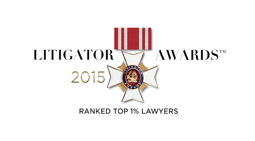 Litigator awards logo