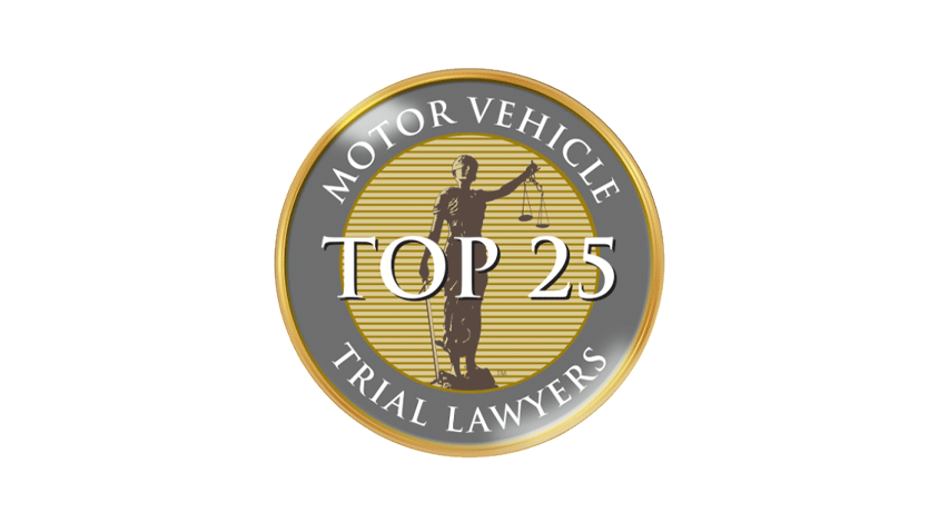 Top 25 Motor Vehicle trial lawyers