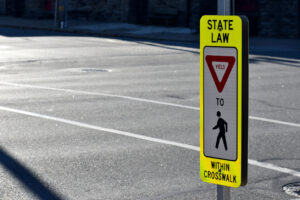 Yield signage | Farmer, Cline & Campbell, PLLC pedestrian accident lawyers